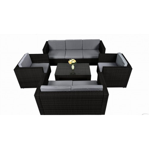 Darza komplekts FC-1026 Melns